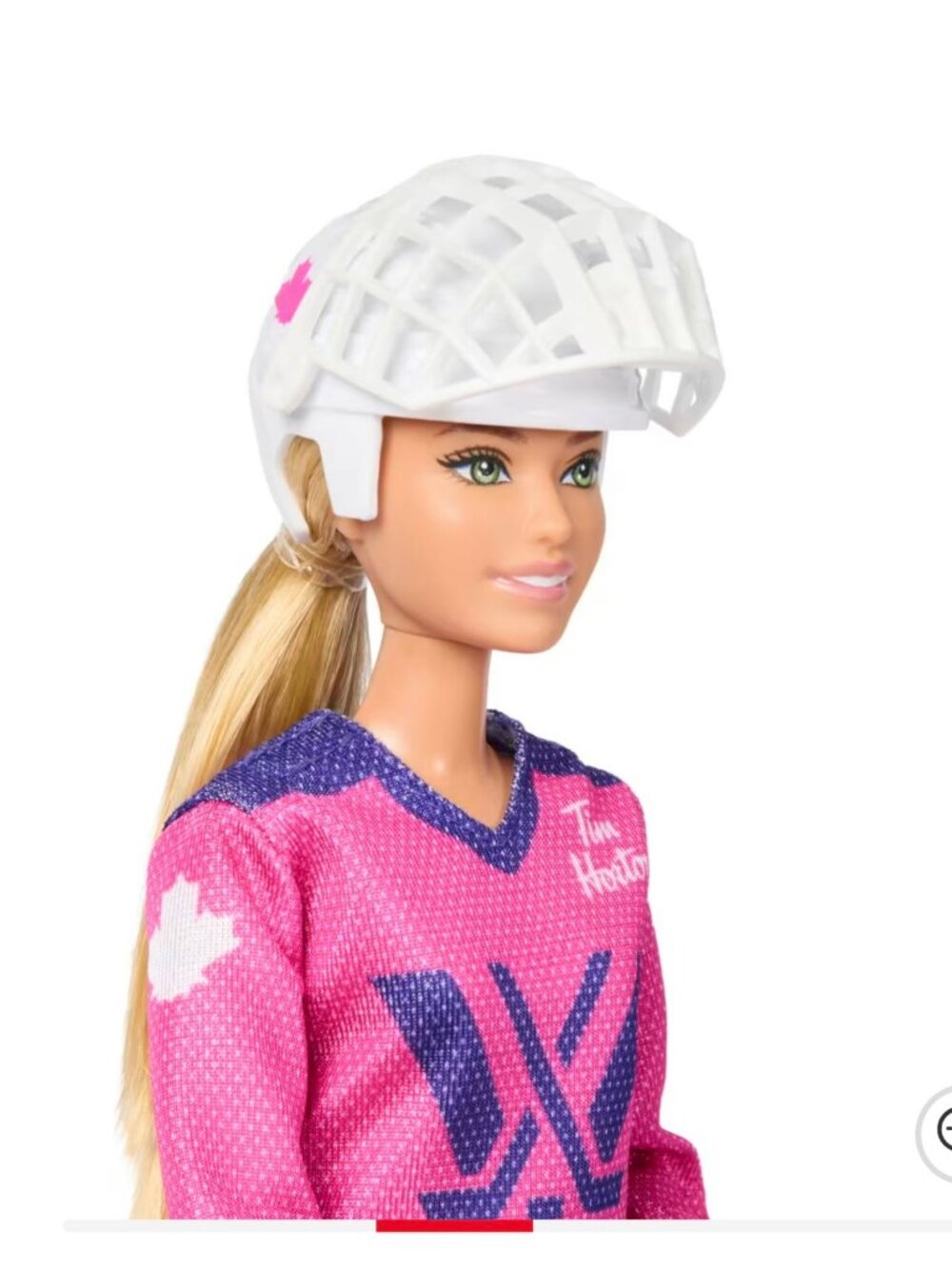 Barbie Tim Hortons PWHL Hockey Doll Blonde New in Box